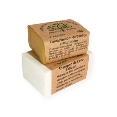 Imagem de Condicionador e Shampoo barra Coco da Expresso Mata Atlântica