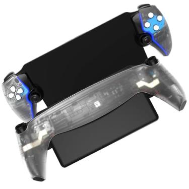Imagem de PEYANZ Placas de substituição compatíveis com PlayStation Portal, skin para PS Portal, transparente, presente para menino/homem (console não incluído)