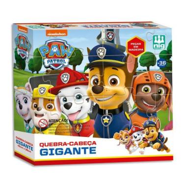 Imagem de Patrulha Canina Puzzle Gigante Quebra Cabeça Paw Patrol - Nig Brinqued