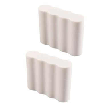 Imagem de WeiLaiKeQi 2x Caixas de armazenamento de bateria AA Organizador de bateria Suporte de bateria Caixa de armazenamento de bateria AA para viagem