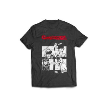 Imagem de Camiseta Masculina Gorillaz Humanz - Ultrav Store, Preto, P