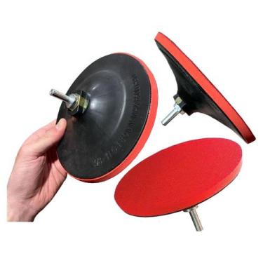 Imagem de Suporte Disco De Borracha Gruda Lixa Para Esmerilhadeira 5 - Roma