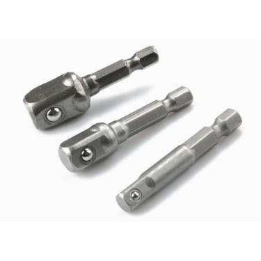 Imagem de Adaptador Soquete Parafusadeira Furadeira 1/4 3/8 1/2 - Gorillaz