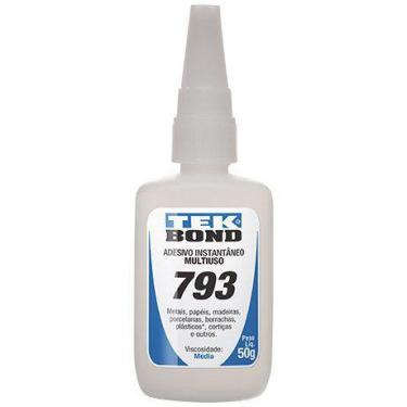 Imagem de Adesivo Instantaneo 793 -  50 Gr Tek Bond