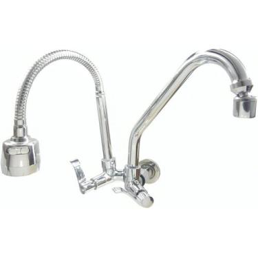 Imagem de Torneira Bica Dupla Flexível E Bica Articulav, Pia, Cozinha - ORIGINAL