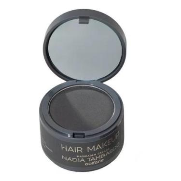Imagem de Maquiagem Capilar Preto - Hair Makeup Nádia Tambasco 4g - OCEANE