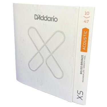 Imagem de Encordoamento 010 Daddario Revestido Violão XS1047 Phosphor Bronze Ten