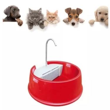 Imagem de Fonte Bebedouro Automático Cães Gatos Pet Bivolt - Furacao Pet , Verme