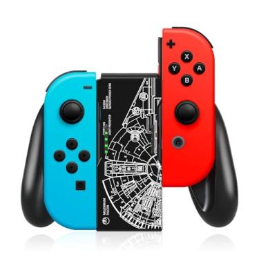 Imagem de Lotadilo Joy-Con Grip for Nintendo Switch/Switch Oled - JoyCon Comfort Hand Grips Controller for Men Teen Boys Cool Cartoon Anime Design, Gear