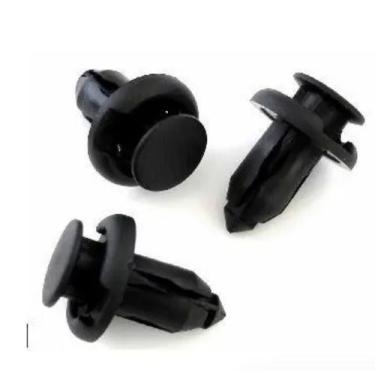 Imagem de kit 10 presilha de carenagem moto honda suzuki yamah kawaz 10mm - Hond