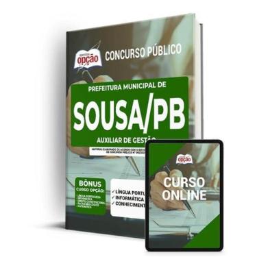 Imagem de Apostila Prefeitura de Sousa - PB - Auxiliar de Gestão