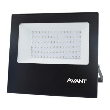 Imagem de Refletor Led Slim100 Preto Bivolt 100W - 6500K Avant