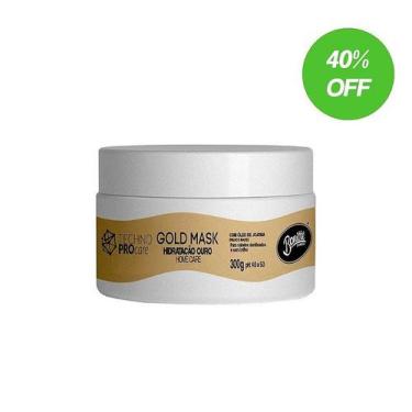 Imagem de Mascara Capilar Hidratação ouro Gold Mask Techno pro-care - 300g - Bon