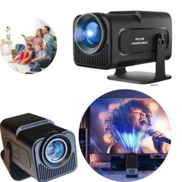 Imagem de Projetor Android Wifi 4K Smart Hy 320 10000Lm Tvbox Fullhd - AL