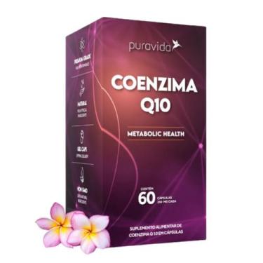 Imagem de Coenzima Q10 Coq10 Antioxidante e Com Vitamina E Puravida, 60 Cápsulas