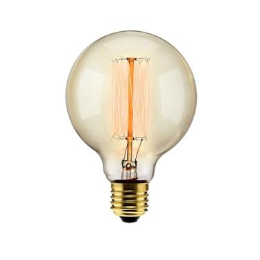 Imagem de Lâmpada Filamento Carbono G95 40w 2000k Elgin 220v Ambar Luz Amarela Quente - Vintage, Retrô, Decoração