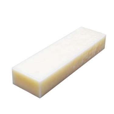 Imagem de Blended Waxes, Inc. Cera microcristalina em bloco de 500 g - cera para esculpir, fundição e uso diário