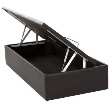 Imagem de Cama Box Baú Solteiro Especial Blindada 78x188x40cm