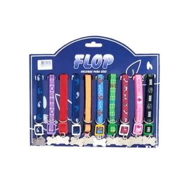 Imagem de Coleira para Cães kit com 10 un Petshop Cão Luxo - FLOP