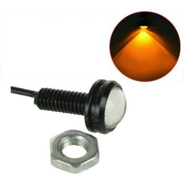 Imagem de 1 Led Laranja Luz De Grade Olho De Águia  - Sgorlon Store