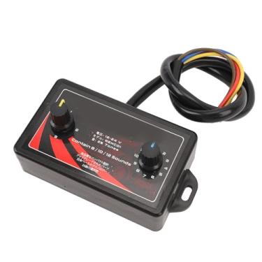 Imagem de Controlador de Chifre Automático 25 Efeitos Sonoros Profissionais para a Embarcação do Caminhão de Motocicleta de Carro, Configuração de Volume de Material ABS Ajustado para