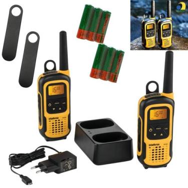 Imagem de Kit 4 Rádios Comunicador Intelbras Rc 4102 Ip67 Prova D'Água