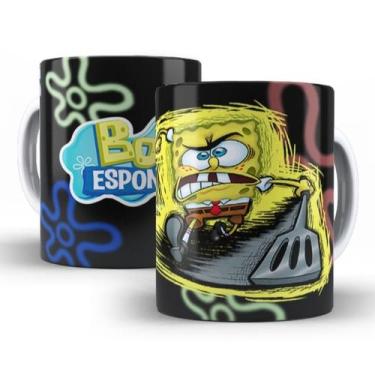 Imagem de Caneca Xicara Personalizada Bob Esponja - X-Colour, 2