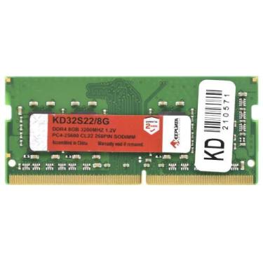 Imagem de Memoria Ram para Notebook Keepdata DDR4 8GB 3200MHZ - KD32S22/8G