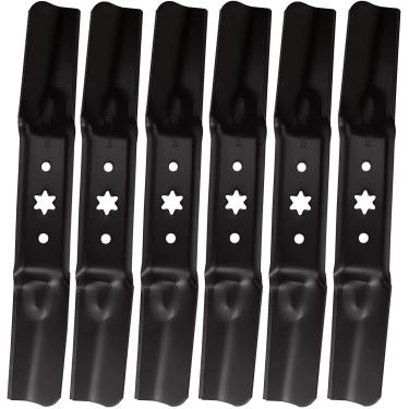 Imagem de PetMigo 50" Deck Mower Blade 942-05052A for MTD Cub Cadet RZT S50 XT1 GT50 LT50 LX50 XT2 ST54 ZS6700 G8300 Troy Bilt Mustang Super Bronco Medium Lift 6 PackL8
