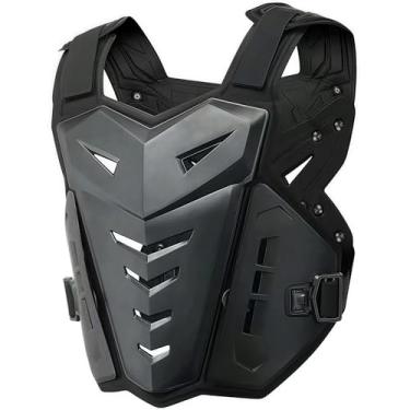 Imagem de CALOPET Armadura de Peito Leve para Motocicleta, Colete de Proteção Corporal, Dirtbike, Corrida Off-Road, Ciclismo, Esqui, Motocross, Adulto, Crianças, Camisa Protetora, Jaquetas para Bicicleta de Rua