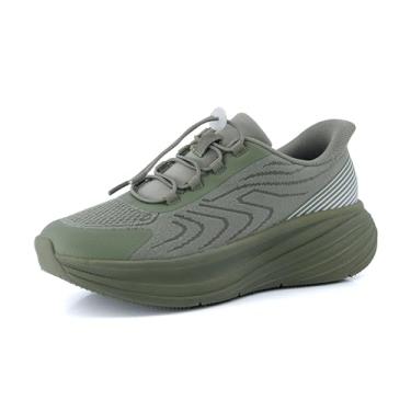 Imagem de CUSHIONAIRE Xplor Womens Platform Sneaker with Cushioned Memory Foam and Chunky Sole, Military 9