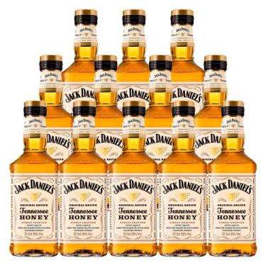Imagem de Whisky de Mel Jack Daniel's Honey 375ml 12 Unidades