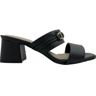Imagem de Tamanco Feminino Casual Dia a Dia Passeio Trabalho Salto Médio Conforto Modare 7172.122