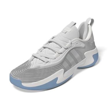 Imagem de adidas Tênis feminino Exhibit Select cano médio, Branco/cristal branco/prata metálico, 36