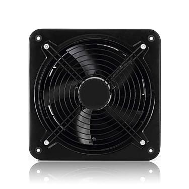 Imagem de Exaustor 25.4 cm 125W 989 CFM silencioso pendurado na parede exaustor ventilador para cozinha banheiro banheiro banheiro quarto sala de estar shopping center escritório oficina fábrica (cor: branco