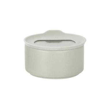 Imagem de Pote Redondo De Cerâmica - Tampa De Vidro - 200Ml - Fika One - Neoflam