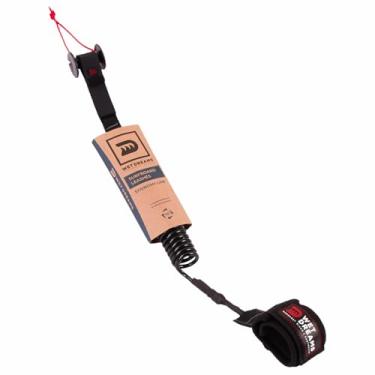 Imagem de Leash Espiral Strep Cordinha Para Prancha de Bodyboard Surf Pulso Wet Dreams 2 Giradores