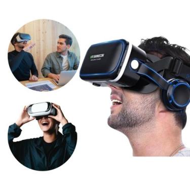 Imagem de Óculos VR 3D com Áudio Imersivo e Controle para Celular - rMeloEletron