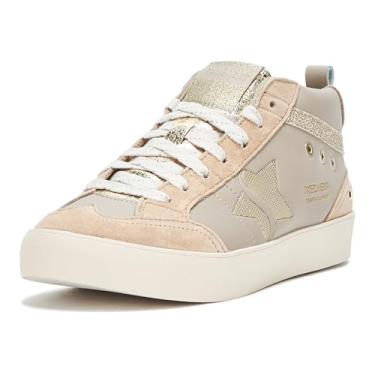Imagem de Skechers Tênis feminino Strand Star-Studded Step, Cinzento/dourado, 37
