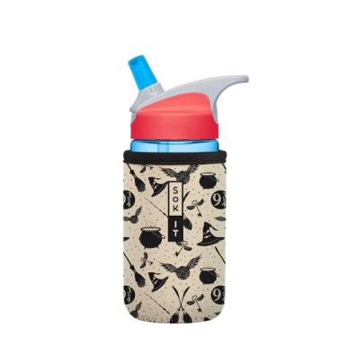 Imagem de Sok It BotlSok Capa de neoprene isolada para garrafa de água (Wizard's Walk, serve para CamelBak ou Nalgene de 350 ml)