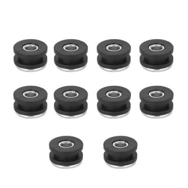 Imagem de Kit de Parafusos Com Ilhós de Borracha para Motocicleta, 10 Peças, para Carenagem de