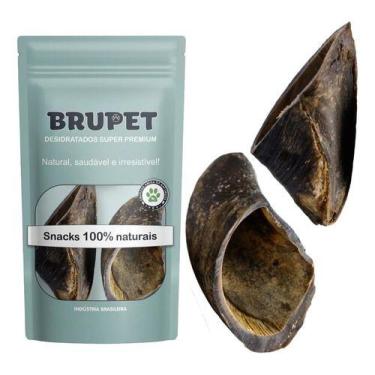 Imagem de Petisco Pet para cães cachorros 2 unidades de Cascos Bovino Petisco 10