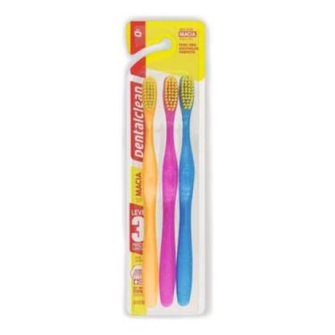 Imagem de Escova Dental Dentalclean Basic Color Adulto Macia L3P2