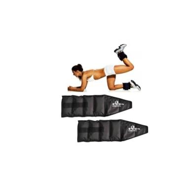 Imagem de Par de Caneleiras Tornozeleiras Anilha Perna Musculação Peso 4kg Lord Fitness