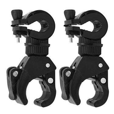 Imagem de Suporte de Montagem de Luz de Bicicleta, 2 Peças, Rotação de 360 ​​graus, Suporte de Lanterna de Bicicleta, Equipamento de Ciclo para Resistência a Arranhões