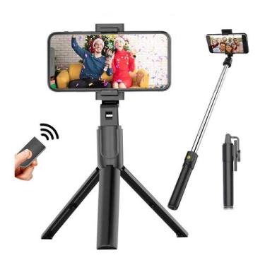 Imagem de Flexibilidade e Durabilidade: Bastão de Selfie Original com Base Dobrá