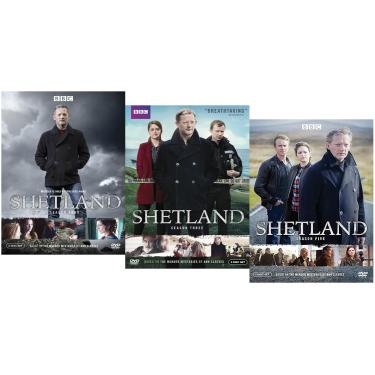 Imagem de GOGO2 Shetland: As Temporadas Completas Três, Quatro E Cinco, Séries 3, 4 5 [Dvd, Conjunto De 6 Discos] Bbc, Região 1/A