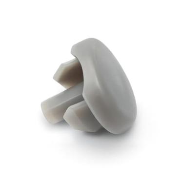 Imagem de Bucha para máquinas de lavar louça LG, 4830ED4001A, tampa de parafuso compatível com máquinas de lavar louça LG Budora substitui 4503016, PS12075919, cinza, plástico