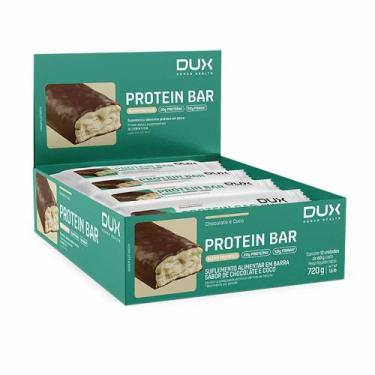 Imagem de Protein Bar Dux 12 Unidades - Dux Nutrition Lab (chocolate Com Coco)