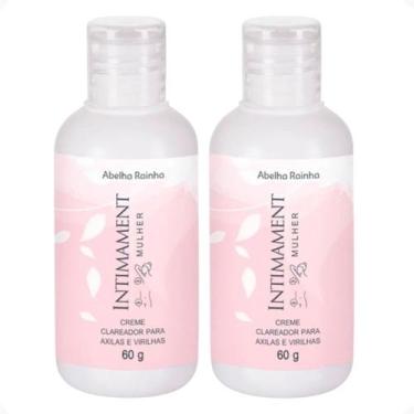 Imagem de Kit 2 Creme Clareador de Axilas e Virilhas Intimament Abelha Rainha 60